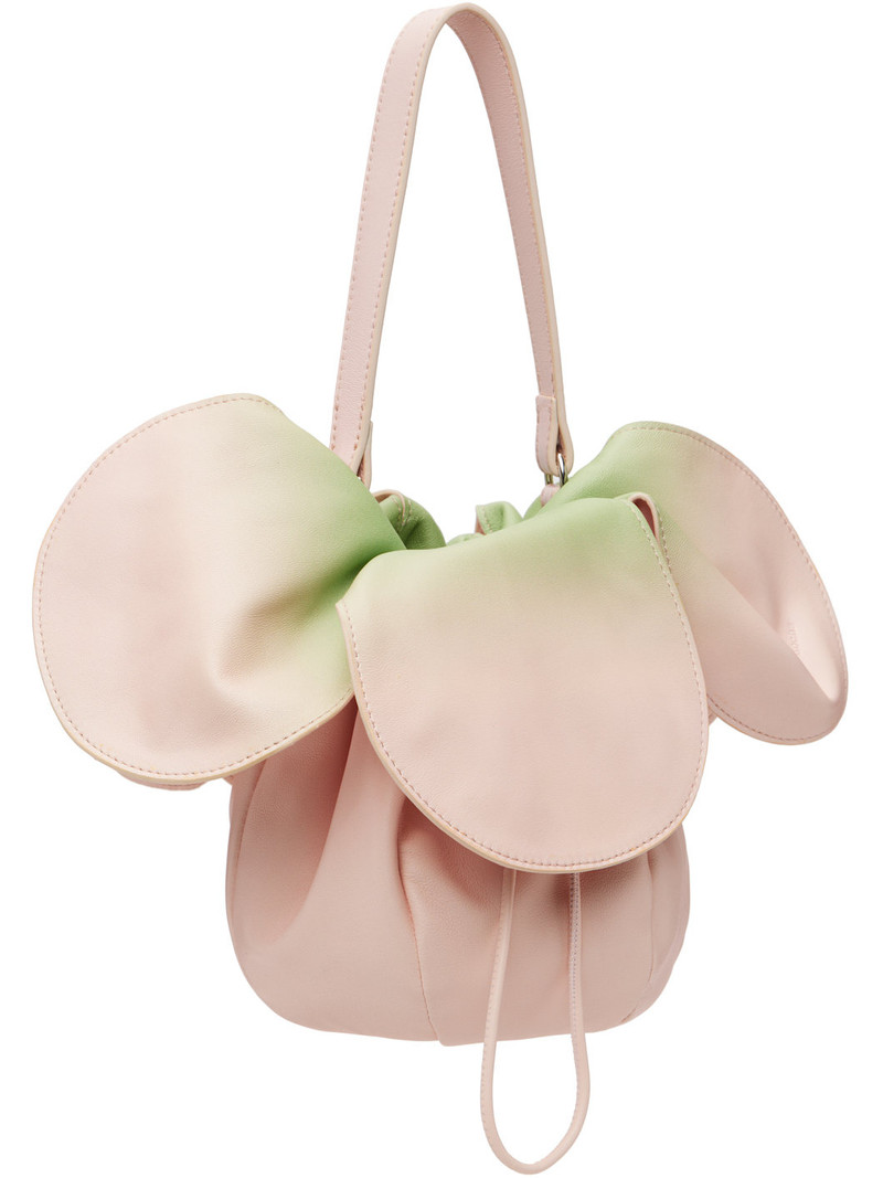 Simone Rocha Pink Flower Petal Sling Bag outlook