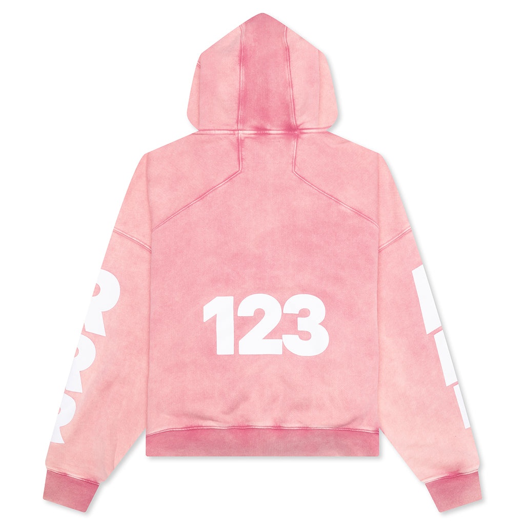 USO-123 CVA ZIP HOODIE - PINK - 2