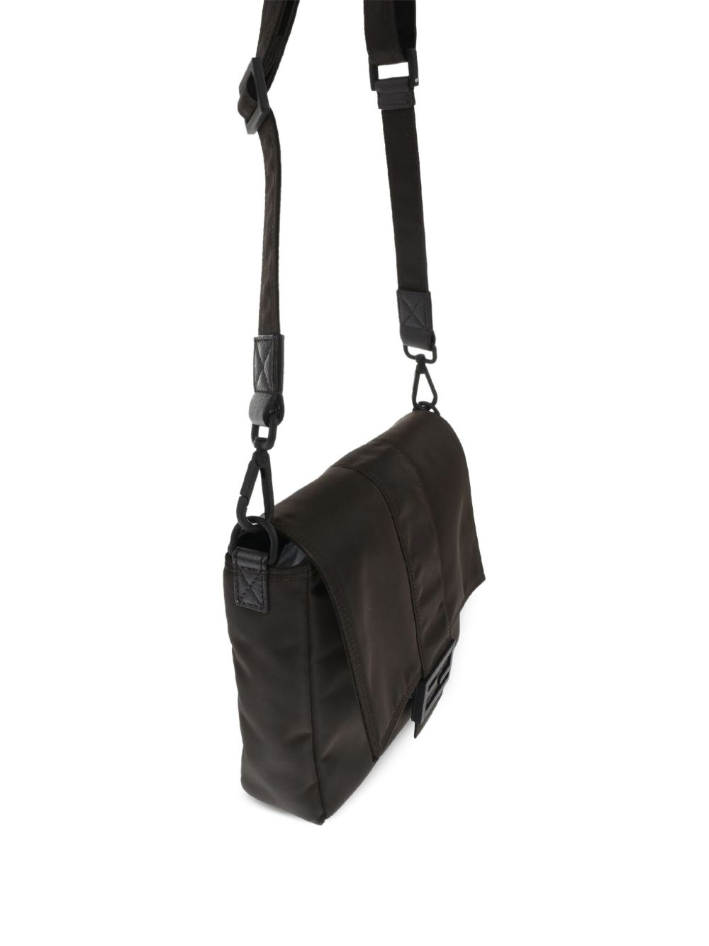 panelled messenger bag - 3