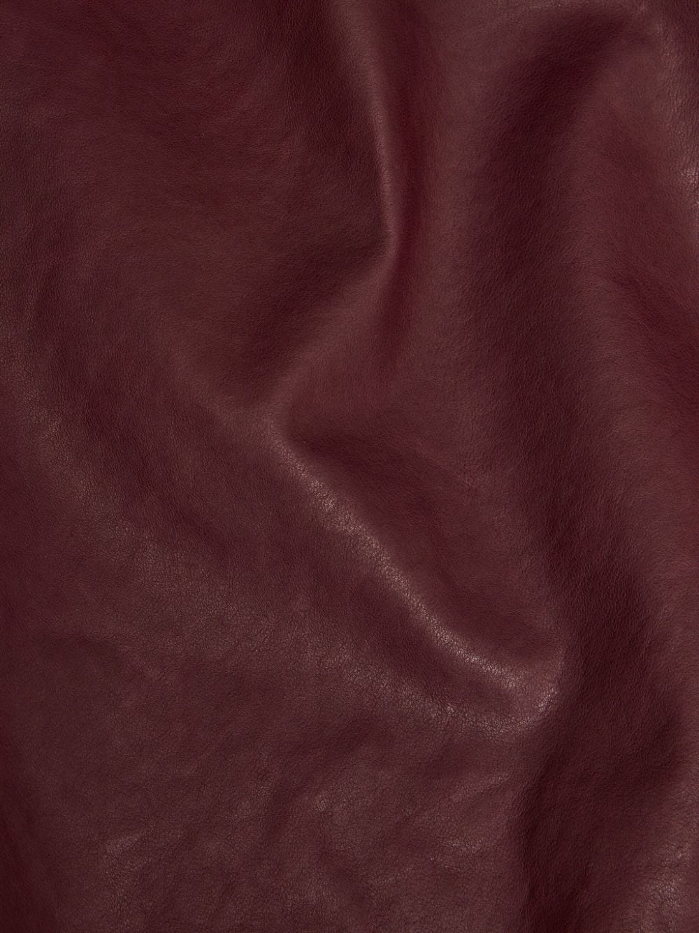 wide-leg leather trousers - 7