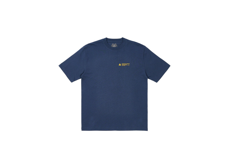WRAPPER LOGO T-SHIRT NAVY - 1