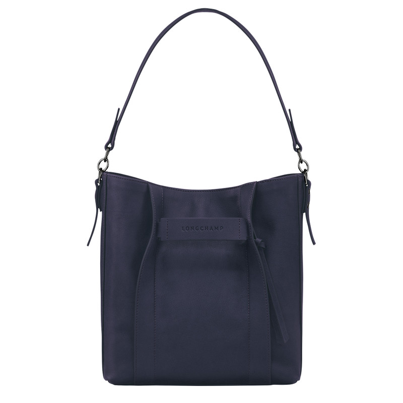 Longchamp 3D M Hobo bag Bilberry - Leather 1