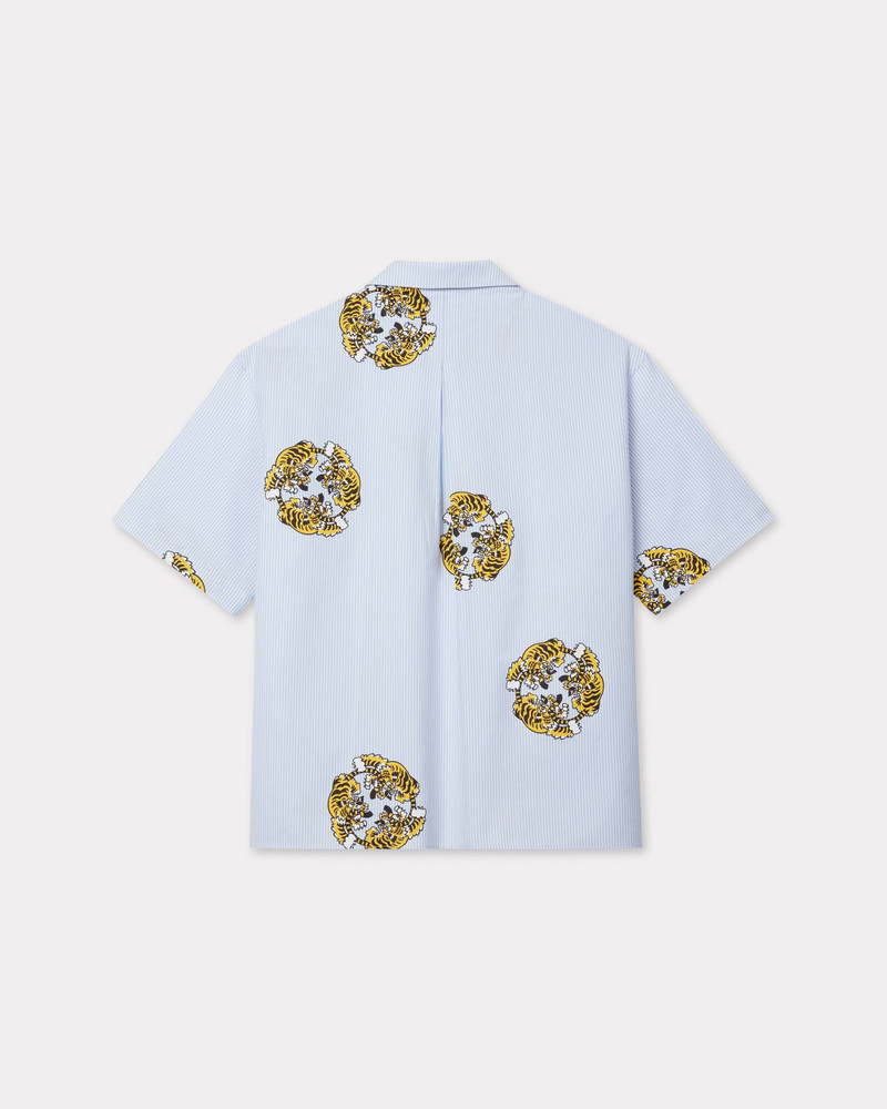 KENZO 'KENZO by Verdy' hawaiian short sleeve shirt in cotton outlook