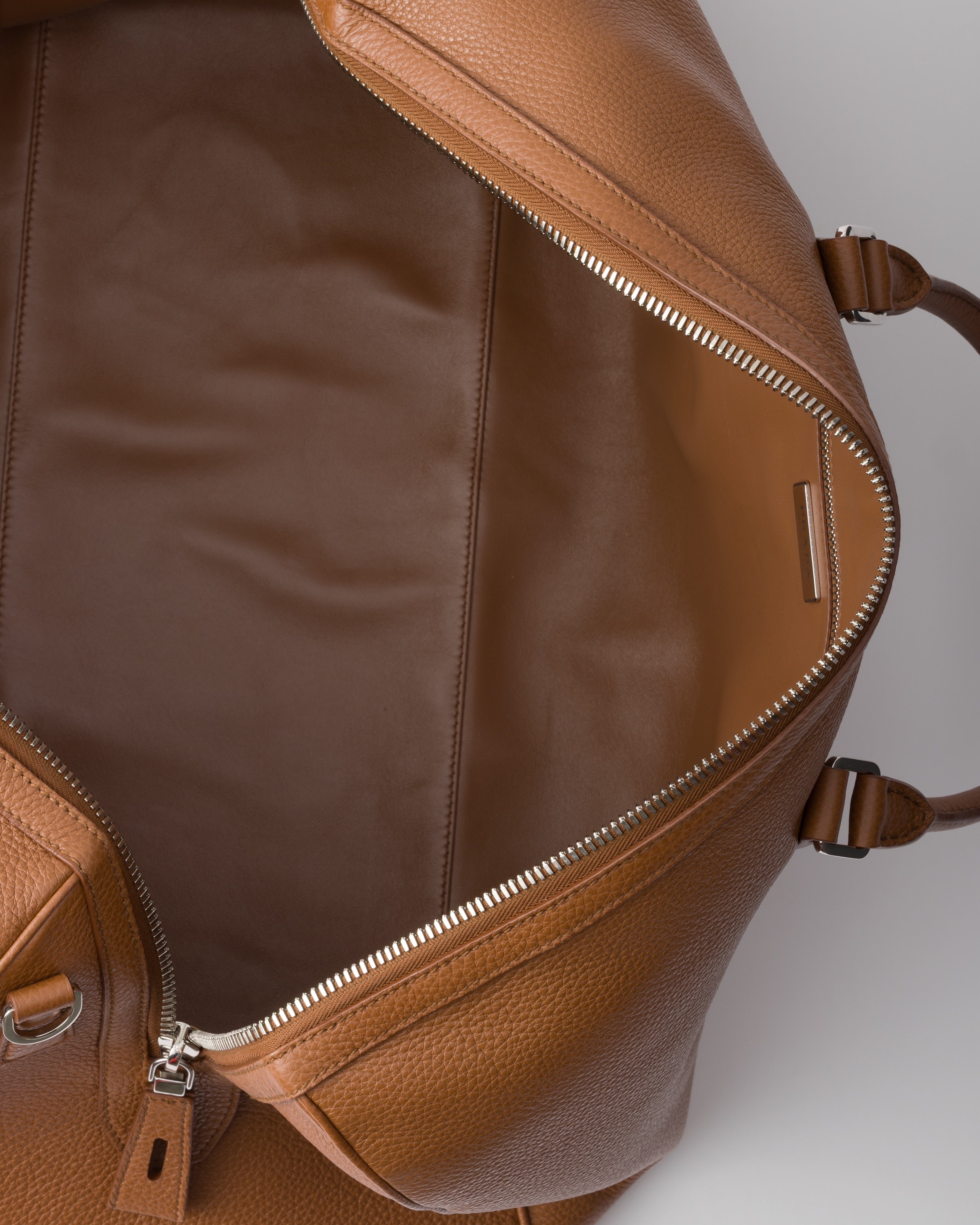 Leather duffel bag - 5
