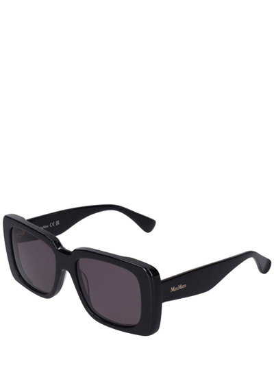 Max Mara Glimpse3 squared acetate sunglasses outlook