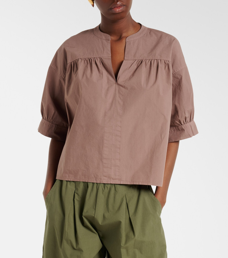 velvet Yuna cotton blouse outlook