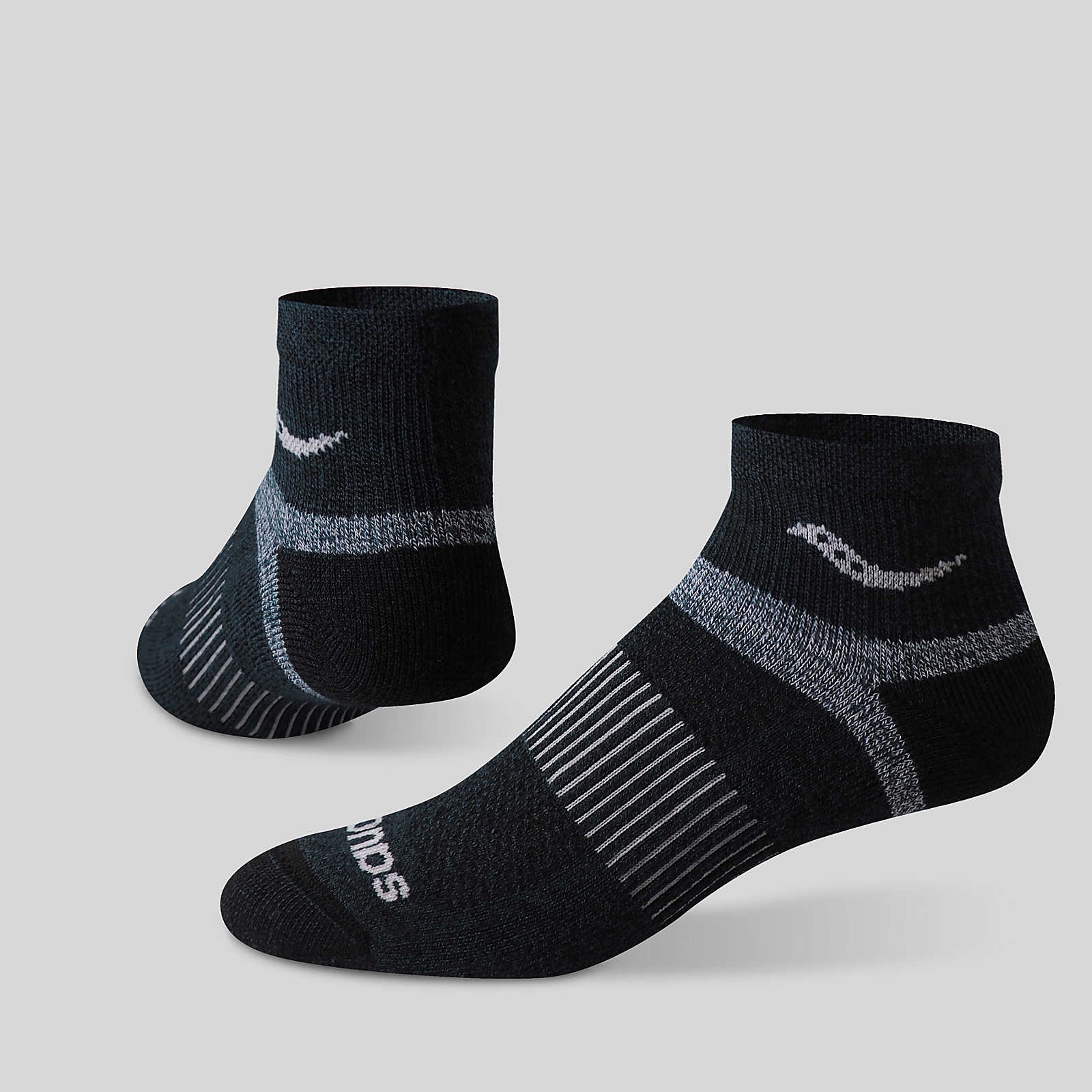 Inferno Merino Wool Blend Quarter 3-Pack Sock - 3