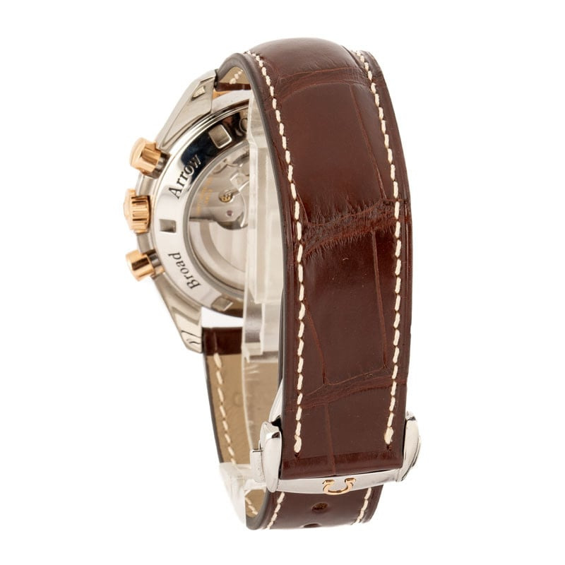 Omega Speedmaster Broad Arrow Steel & Red Gold - 3