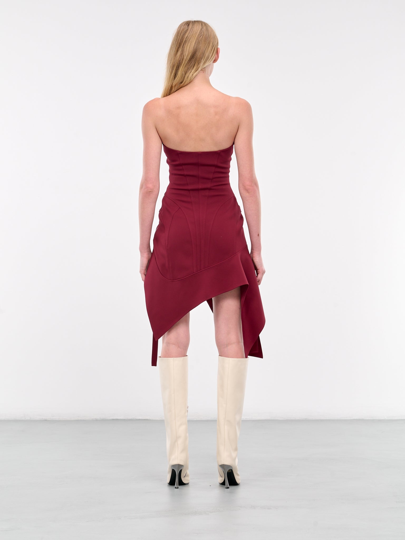 Draped Mini Dress - 3