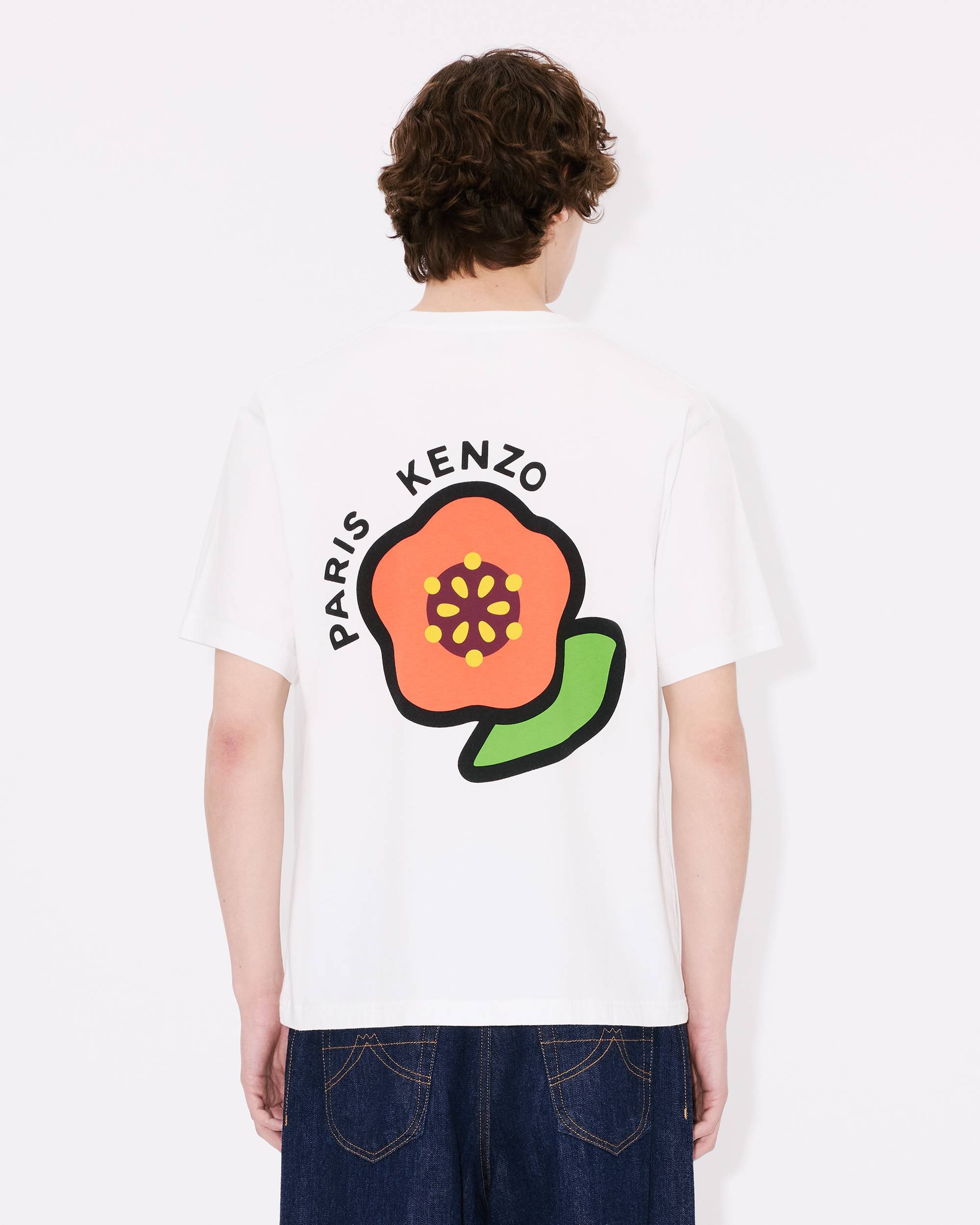 'KENZO Pop' oversized T-shirt in cotton - 4