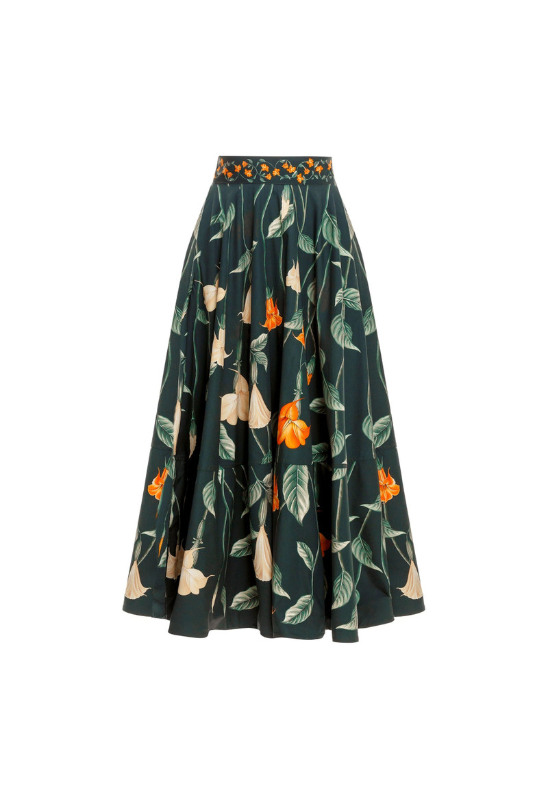 Bergamota Sabanero Nocturo Maxi Skirt 1