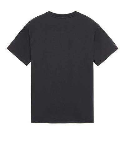 Stone Island 21213 COTTON JERSEY_GARMENT DYED BLACK outlook