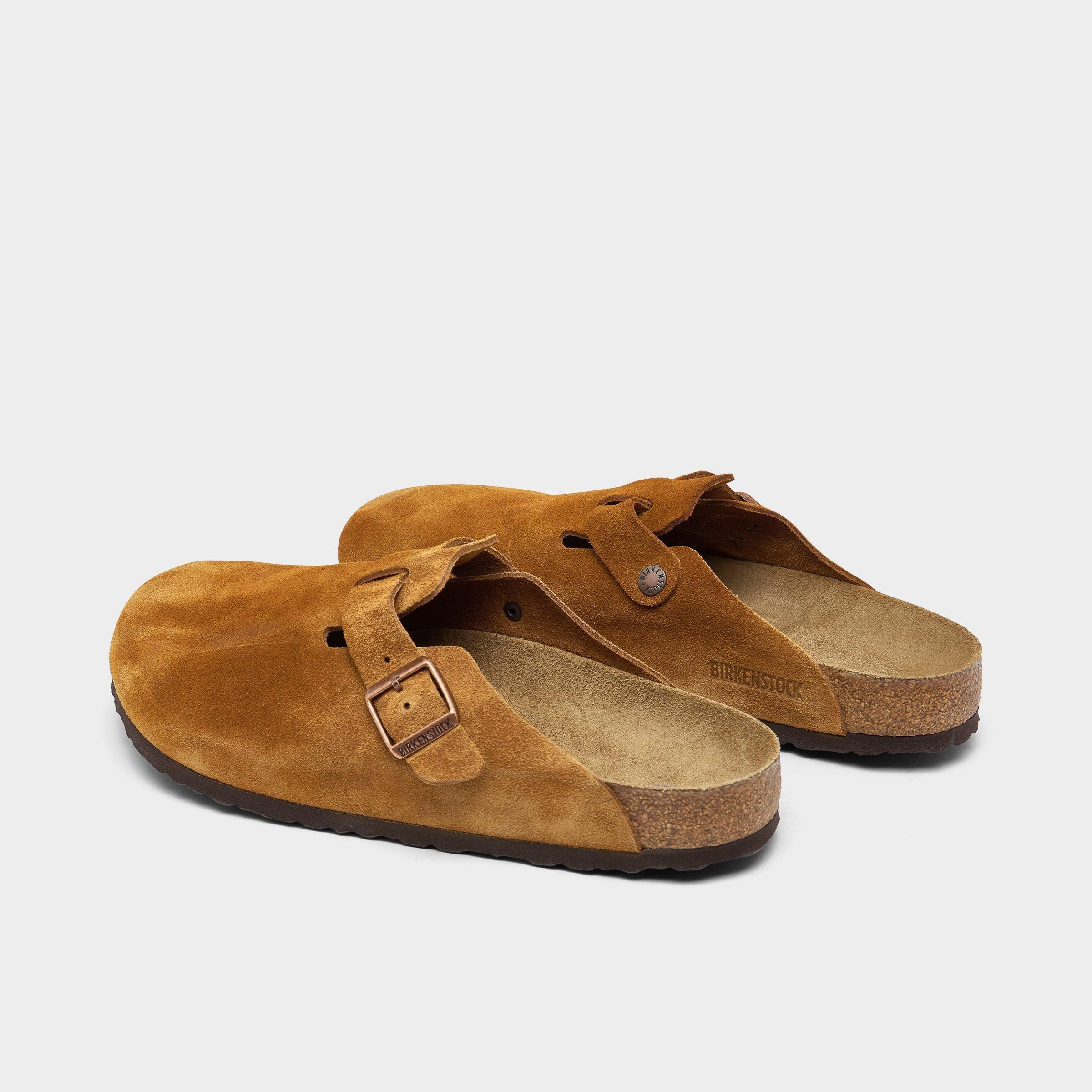MEN'S BIRKENSTOCK BOSTON SOFT FOOTBED CLOGS - 4