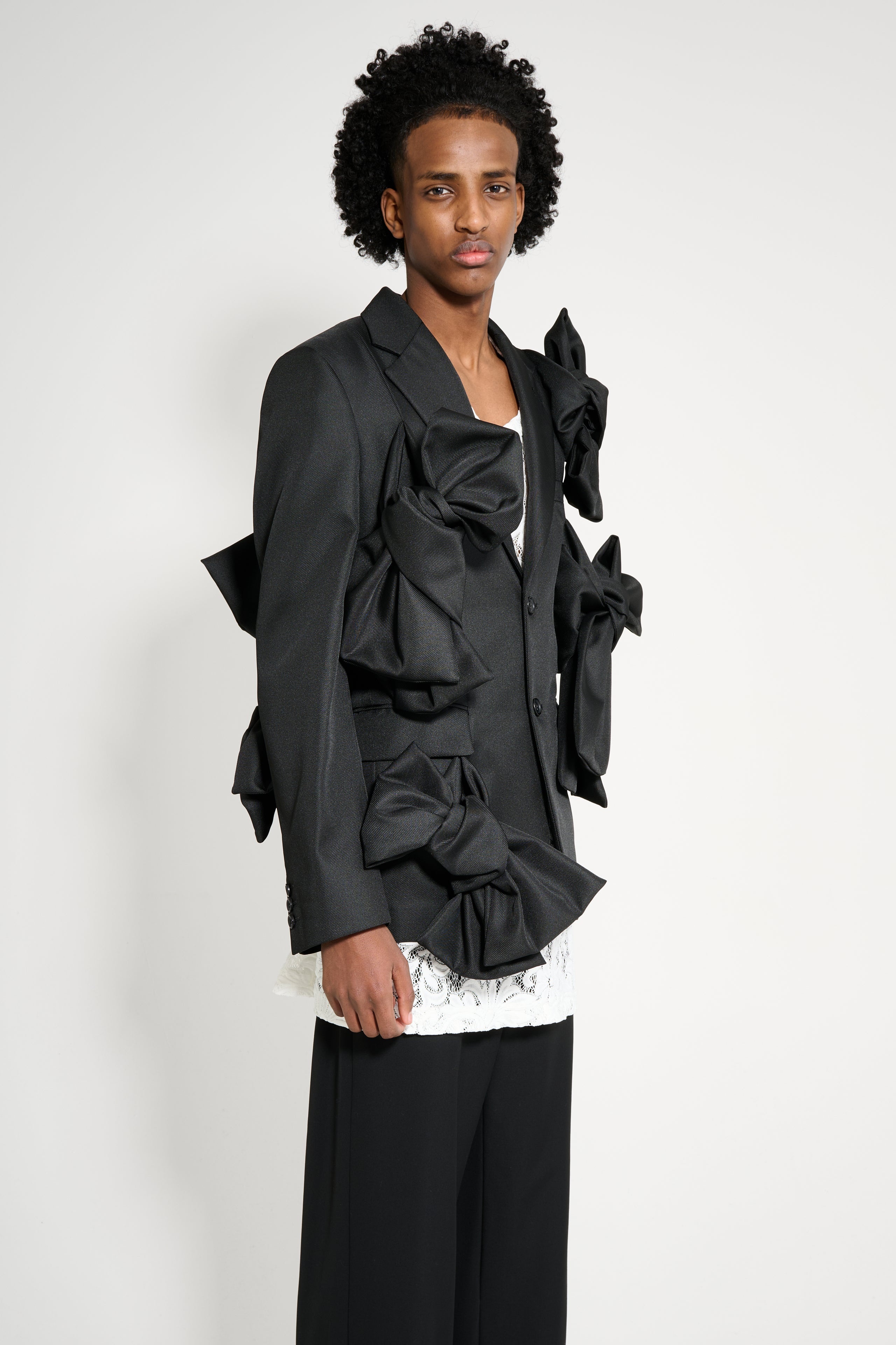COMME DES GARÇONS HOMME PLUS JACKET BLACK - 3