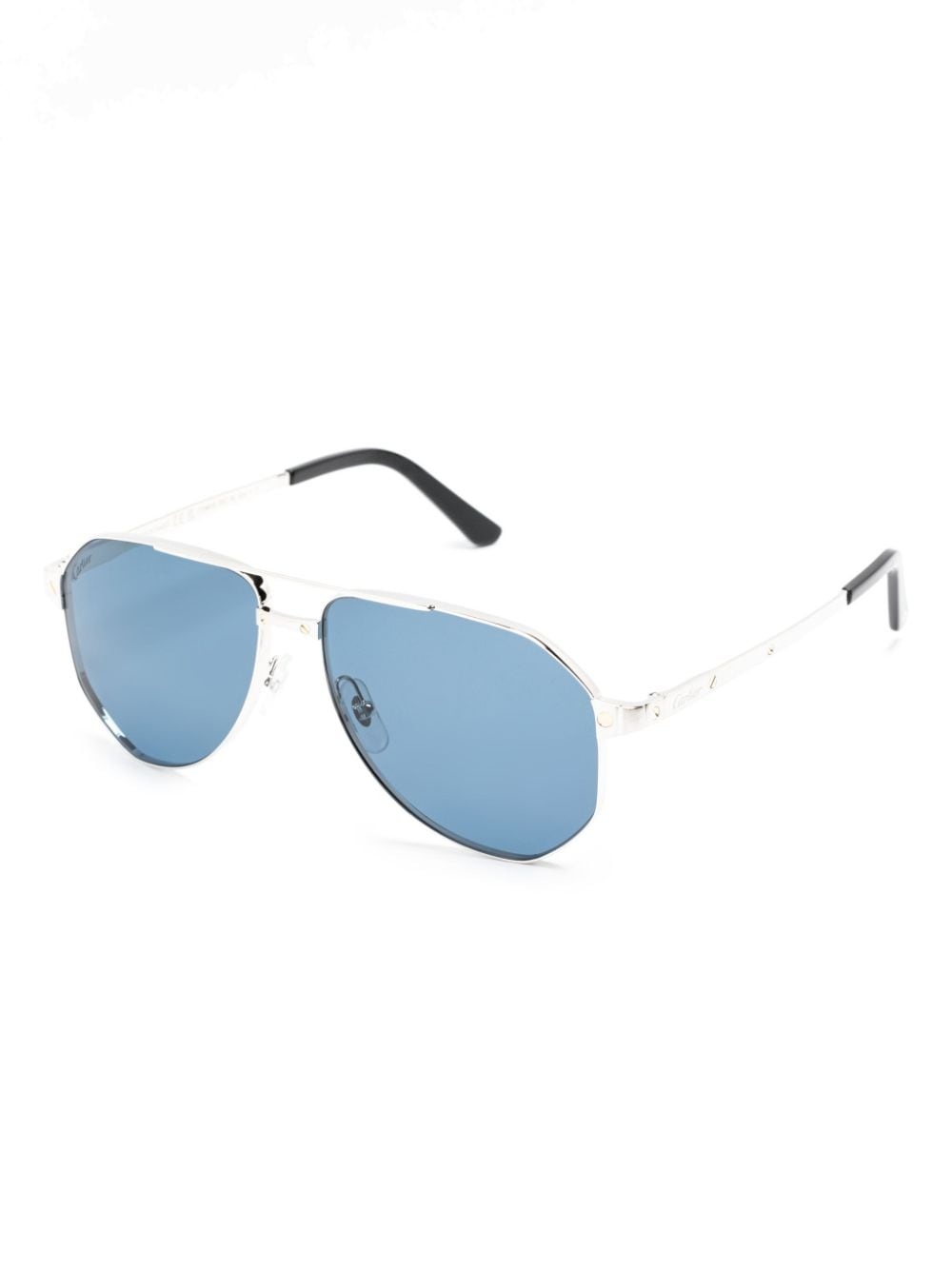 Santos de Cartier pilot-frame sunglasses - 2