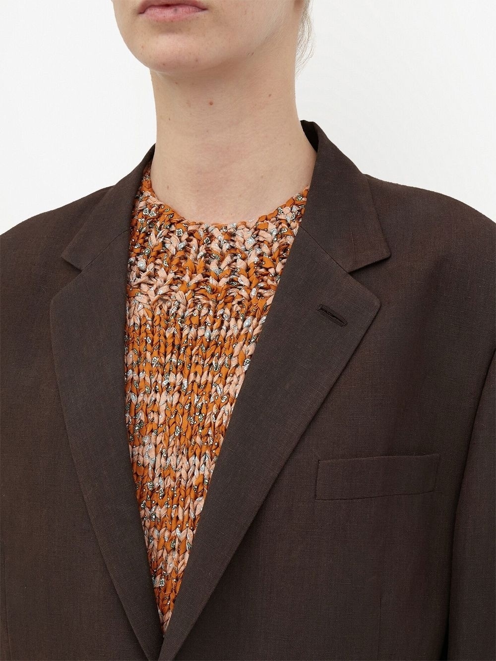 single-breasted blazer - 5