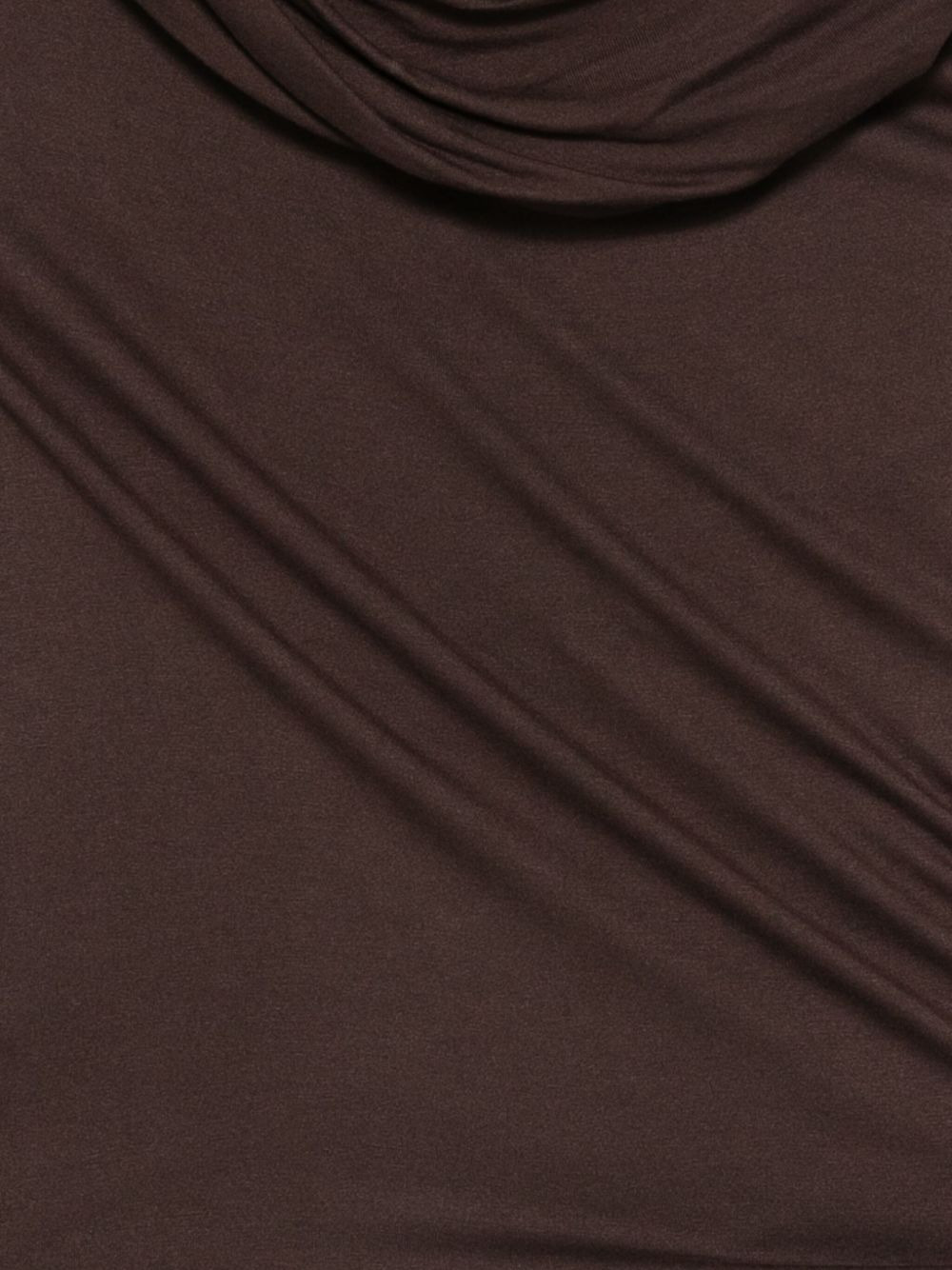 cowl-neck draped top - 3
