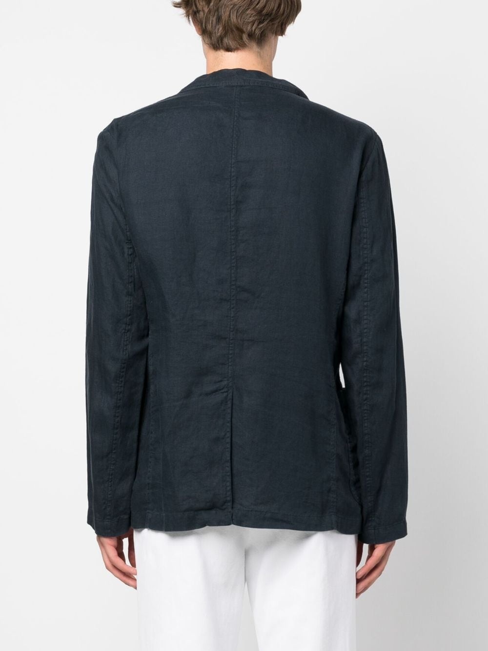 boxy single-breasted jacket - 7