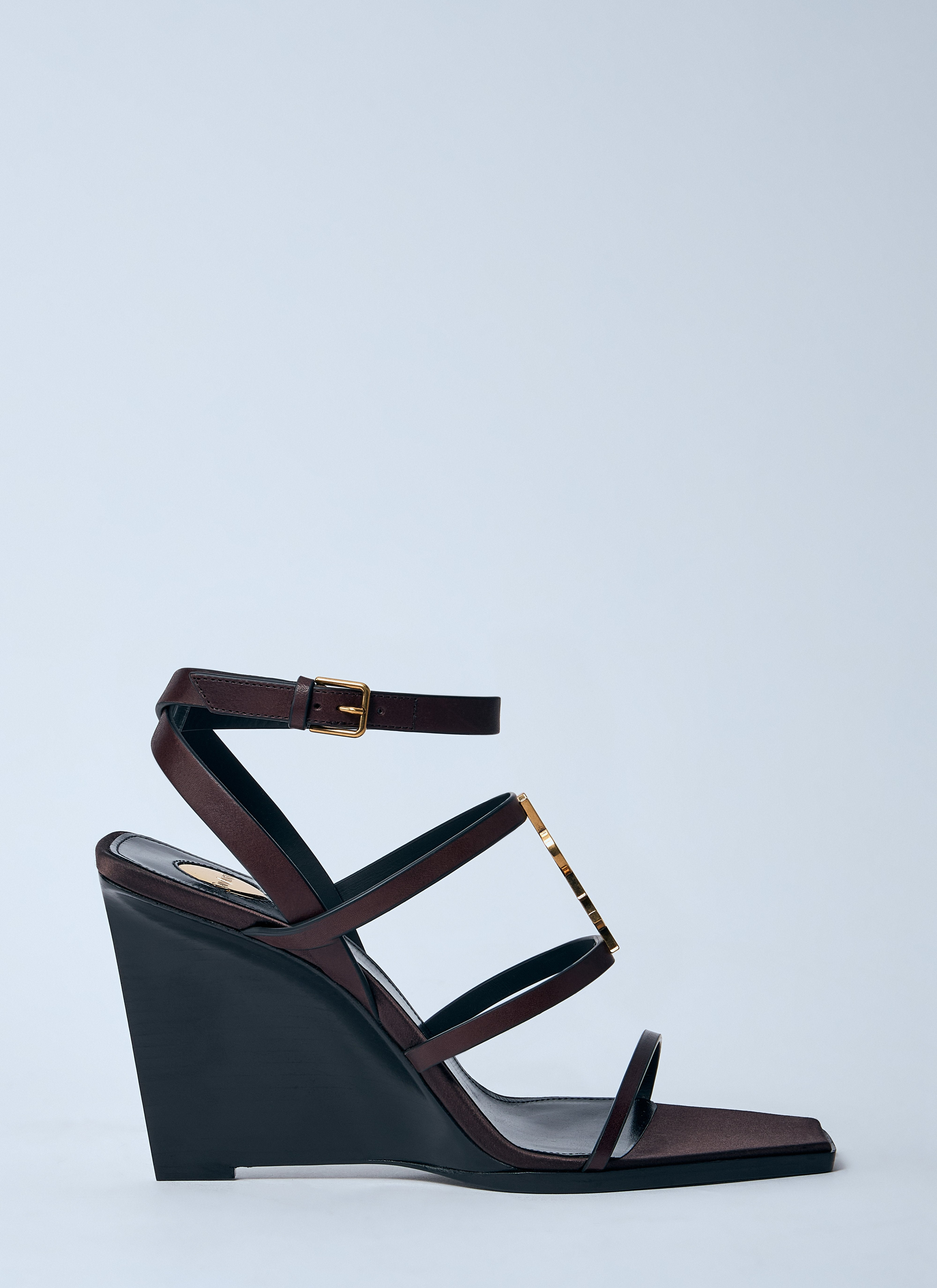 Saint Laurent Women Cassandre Wedges - 7