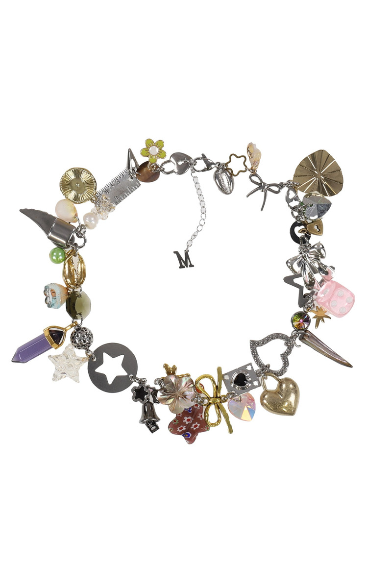 MARLAND BACKUS AURORA CHARM NECKLACE / MULTI outlook