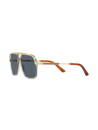 GUCCI pilot-frame sunglasses outlook