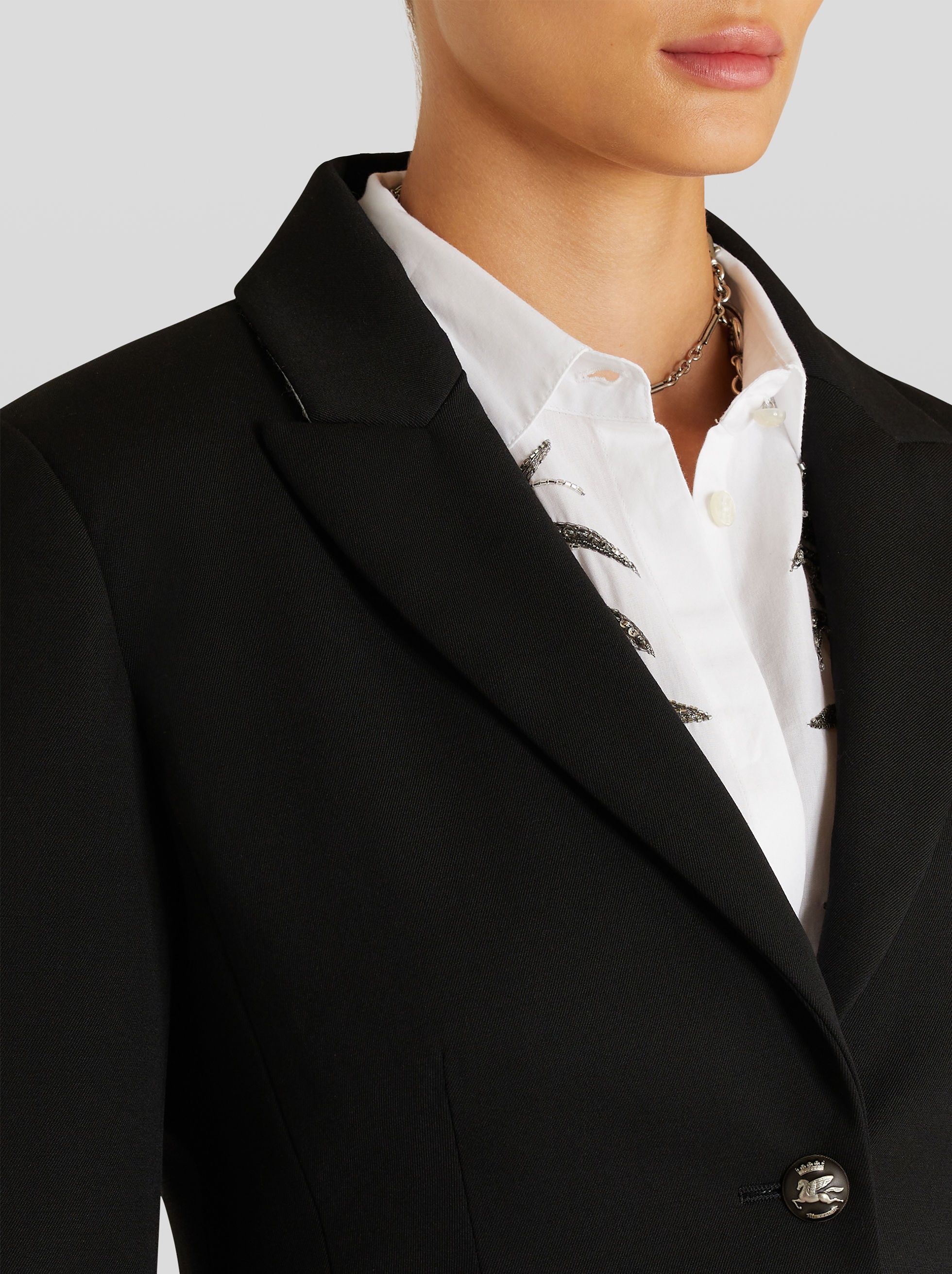 TAILORED WOOL JACKET - 2