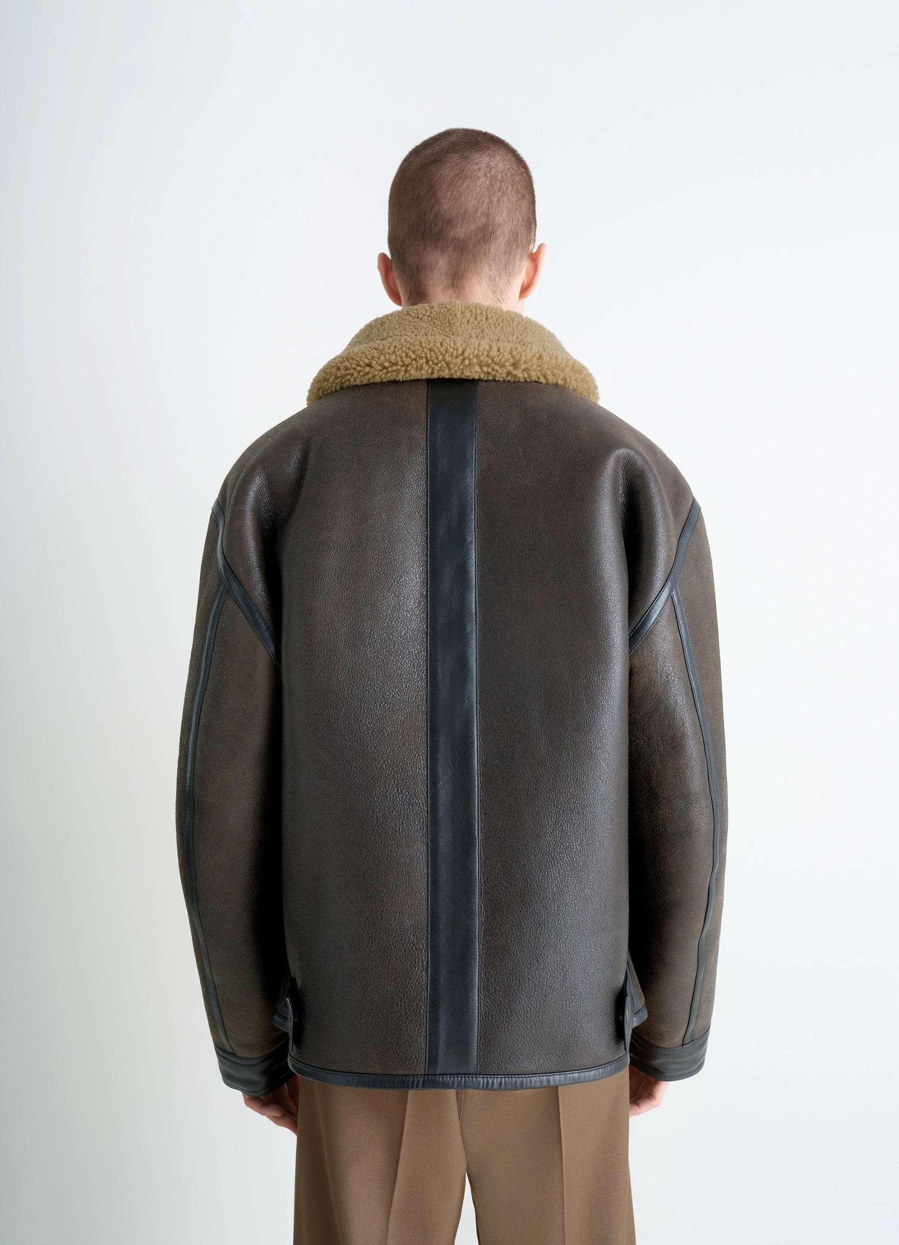 SHEARLING COAT - 5