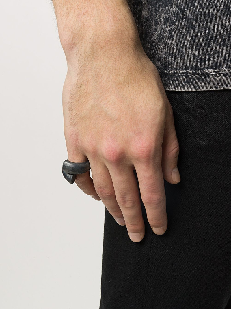 Parts of Four Twisted druid ring outlook