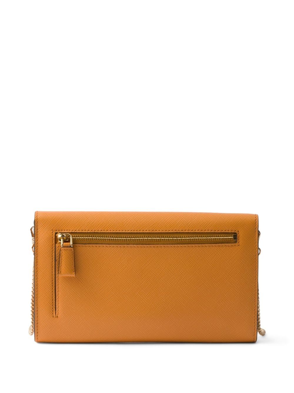 mini Saffiano leather clutch bag - 2