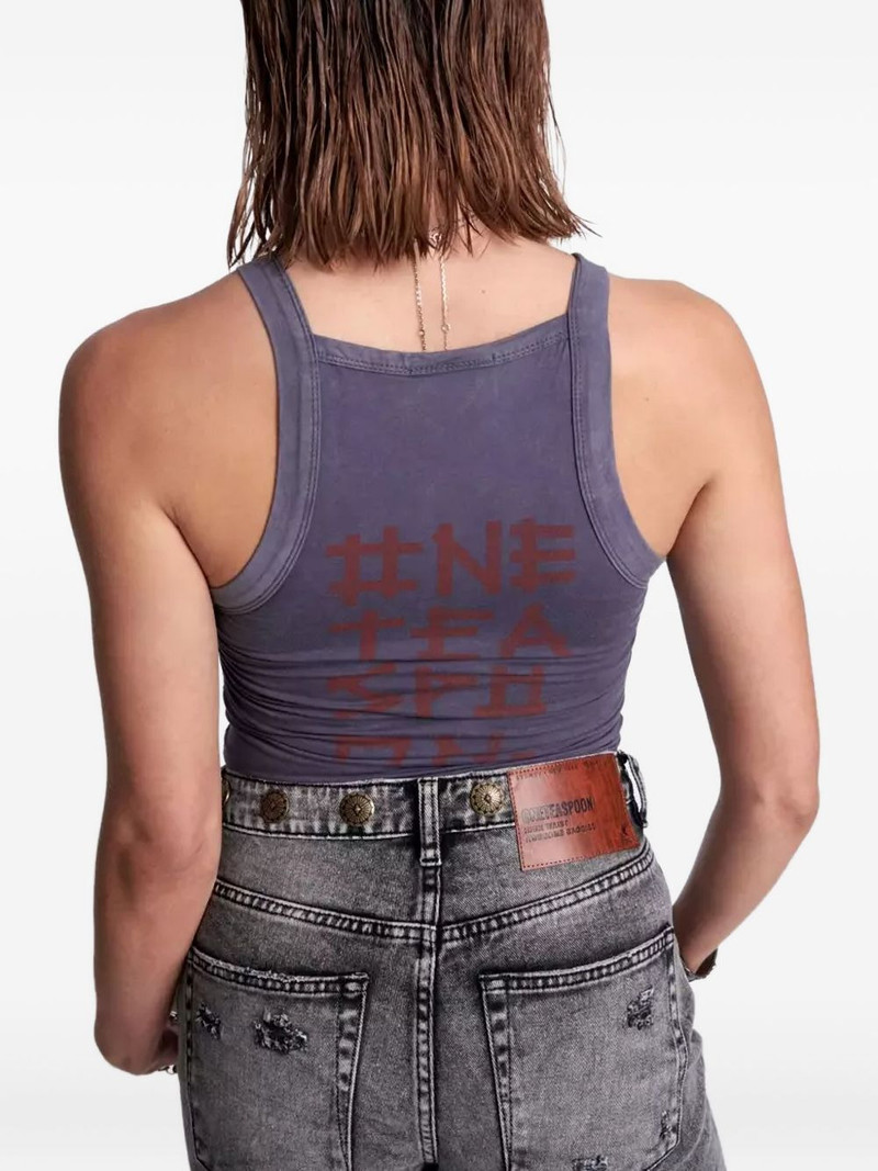 ONE TEASPOON Bamboo logo top outlook