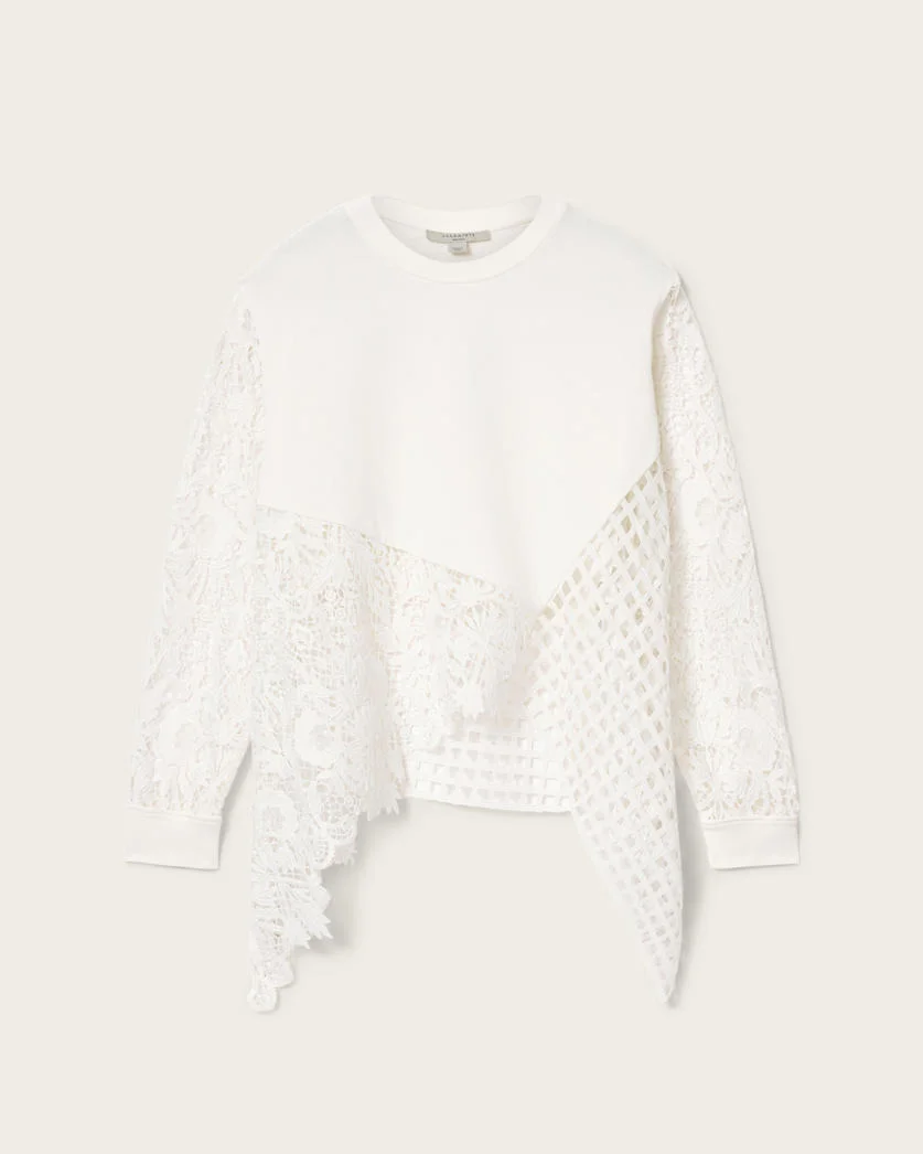 MALORIE ASYMMETRIC COTTON TOP - 1