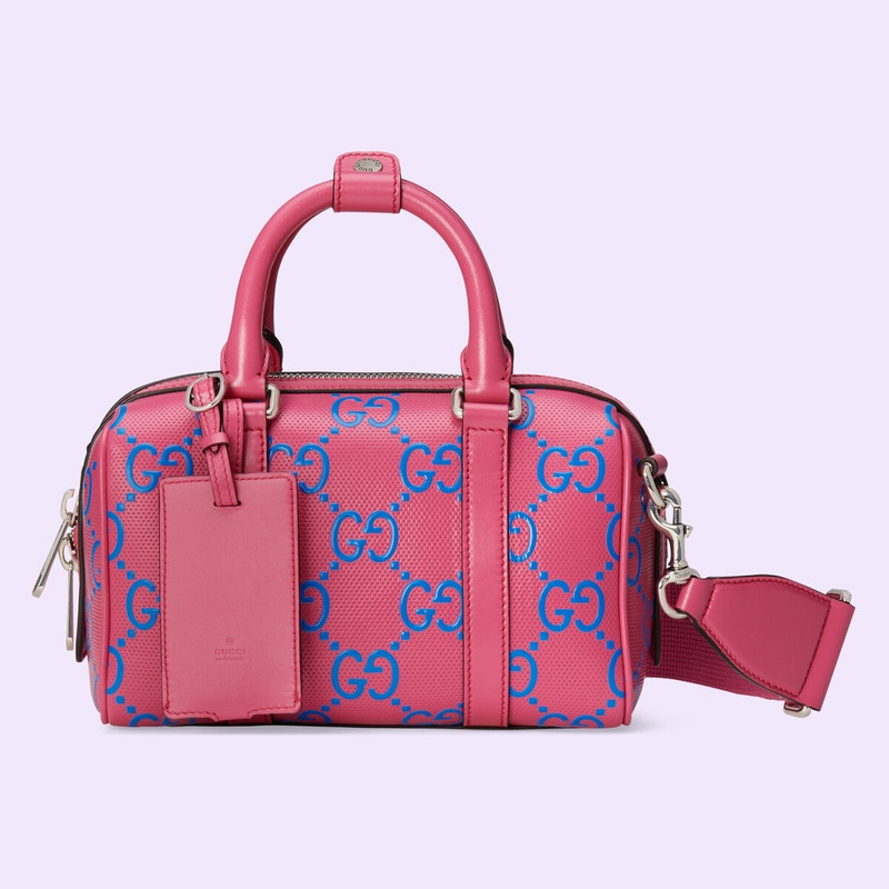GG embossed mini duffle bag 1