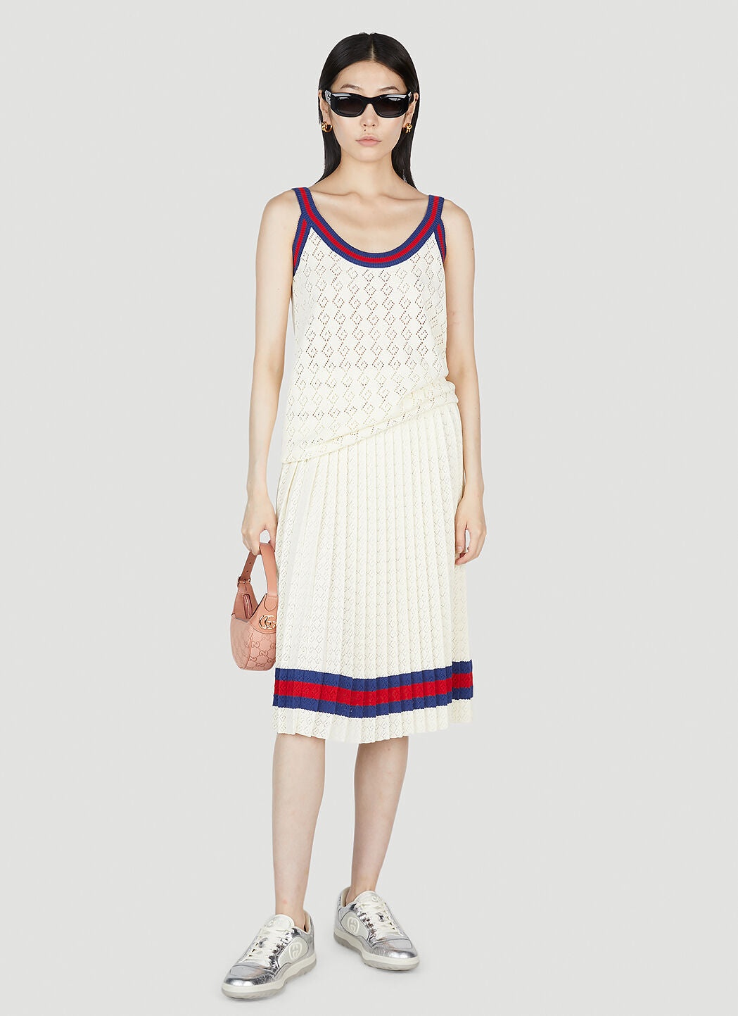 Gucci Women G Rhombus Knit Skirt - 2