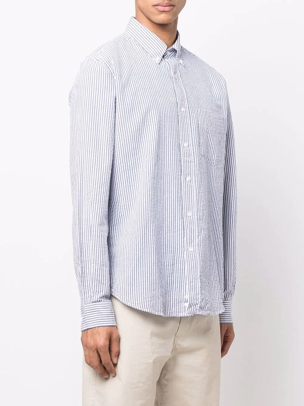 striped cotton shirt - 3