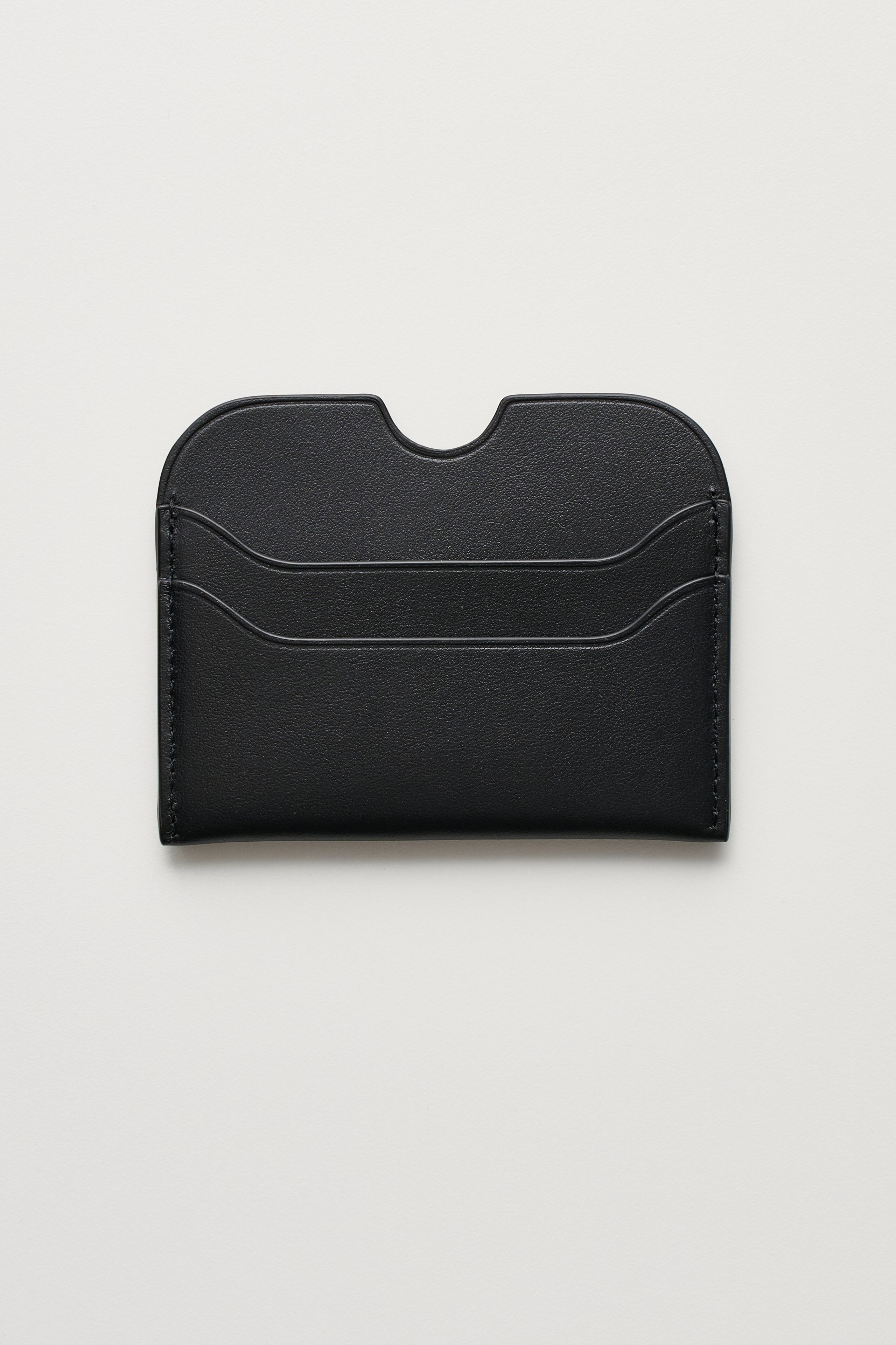 ACNE STUDIOS CARDHOLDER LEATHER BLACK - 2