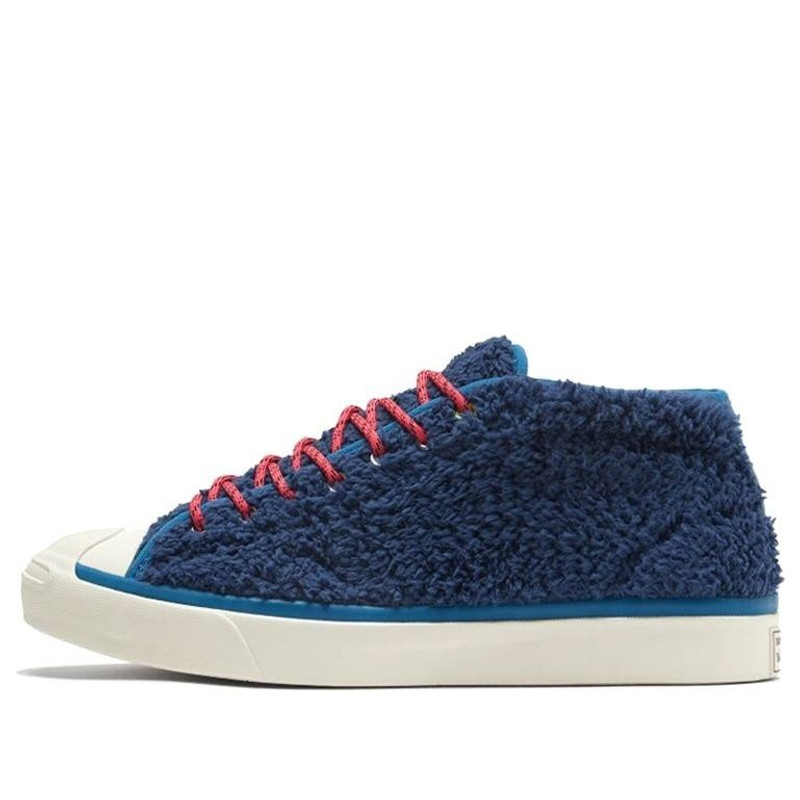 Converse Jack Purcell Mid 'Retro Sherpa - Navy Lemon' 169790C - 1