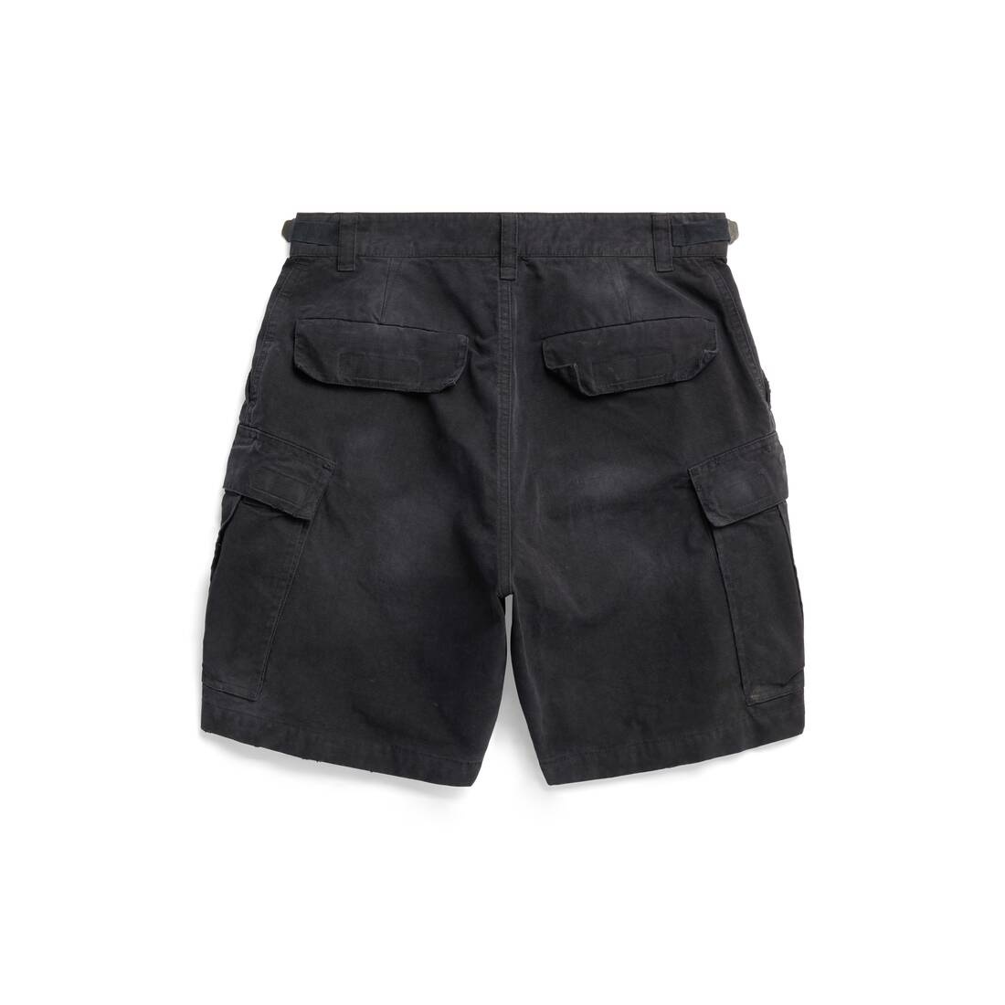 Men's Large Cargo Shorts in Black - 6