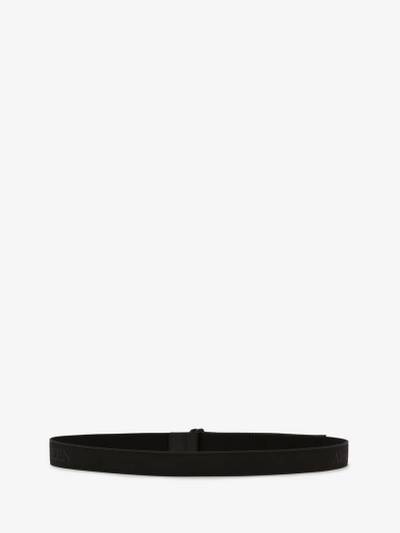 Alexander McQueen Camera Belt in Black/grey outlook