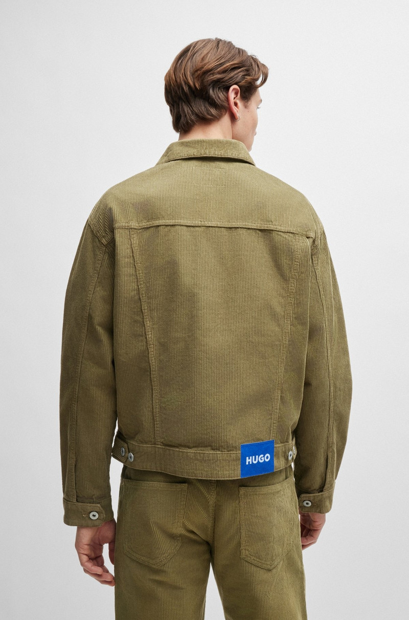 REGULAR-FIT JACKET IN COTTON CORDUROY 4