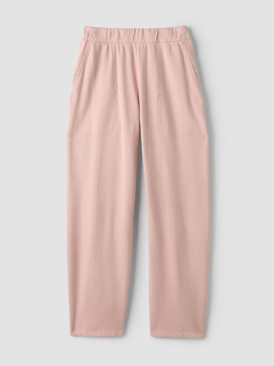 Garment-Dyed Organic Cotton Terry Arch Pant - 1