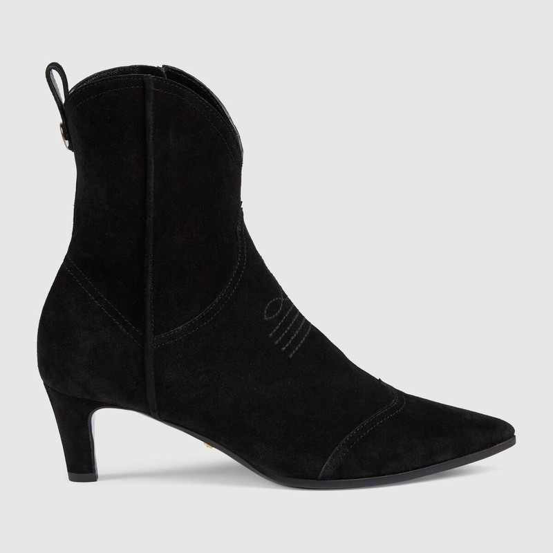 Women's ankle boot with Double G 1