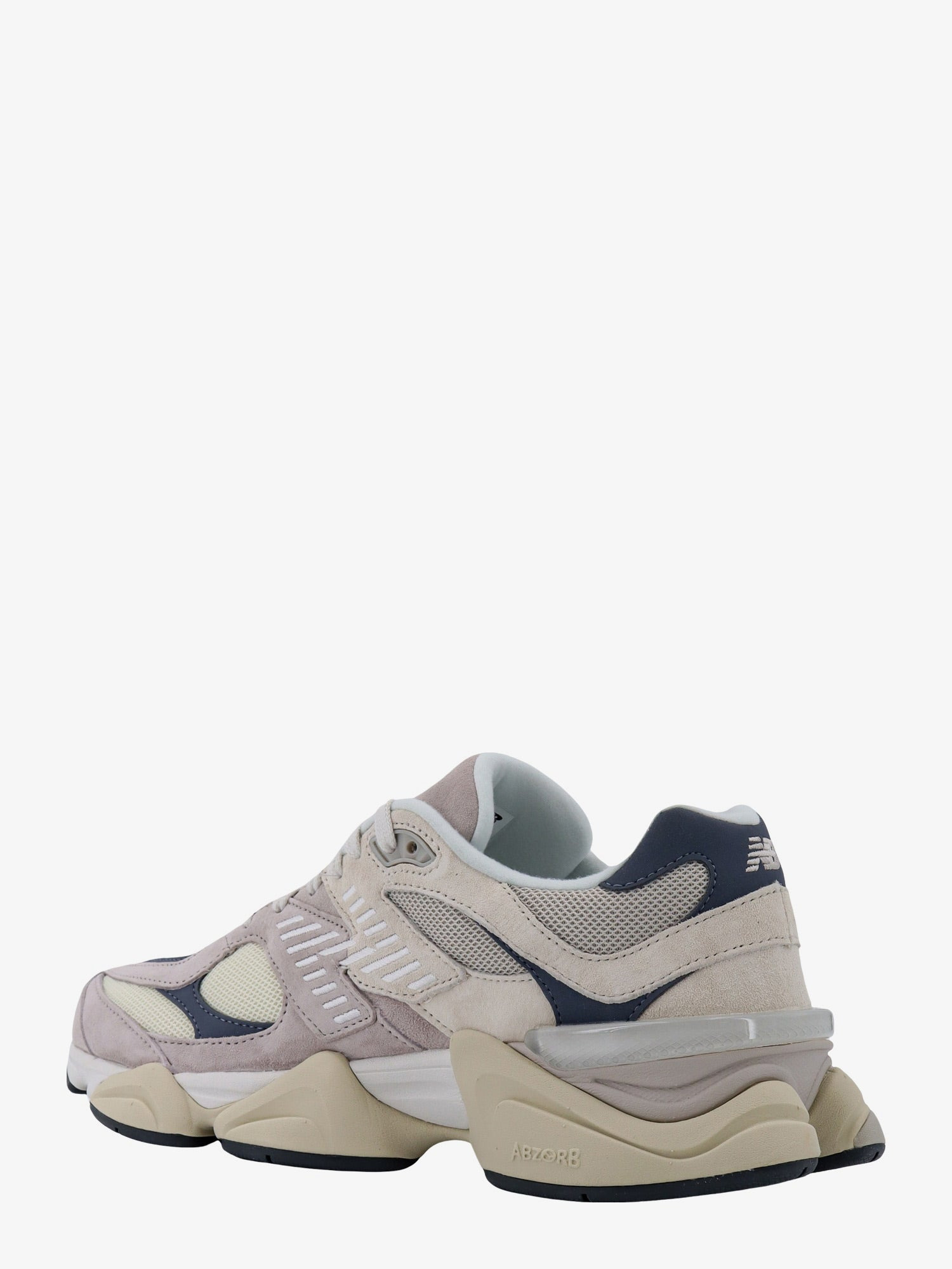 New Balance 9060 Low-Top Suede And Mesh Sneakers - 3