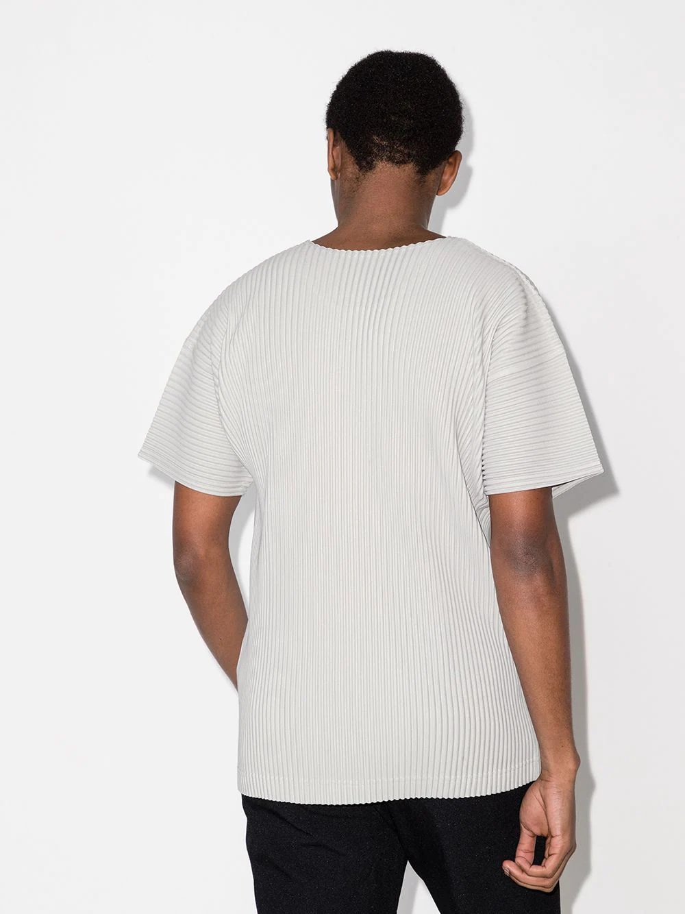 pleated short-sleeve T-shirt - 3