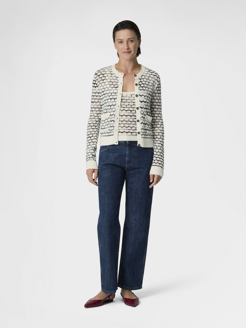 Missoni Cashmere and Viscose Cardigan with Contrast Trim outlook
