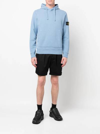 Stone Island Compass-patch hoodie outlook