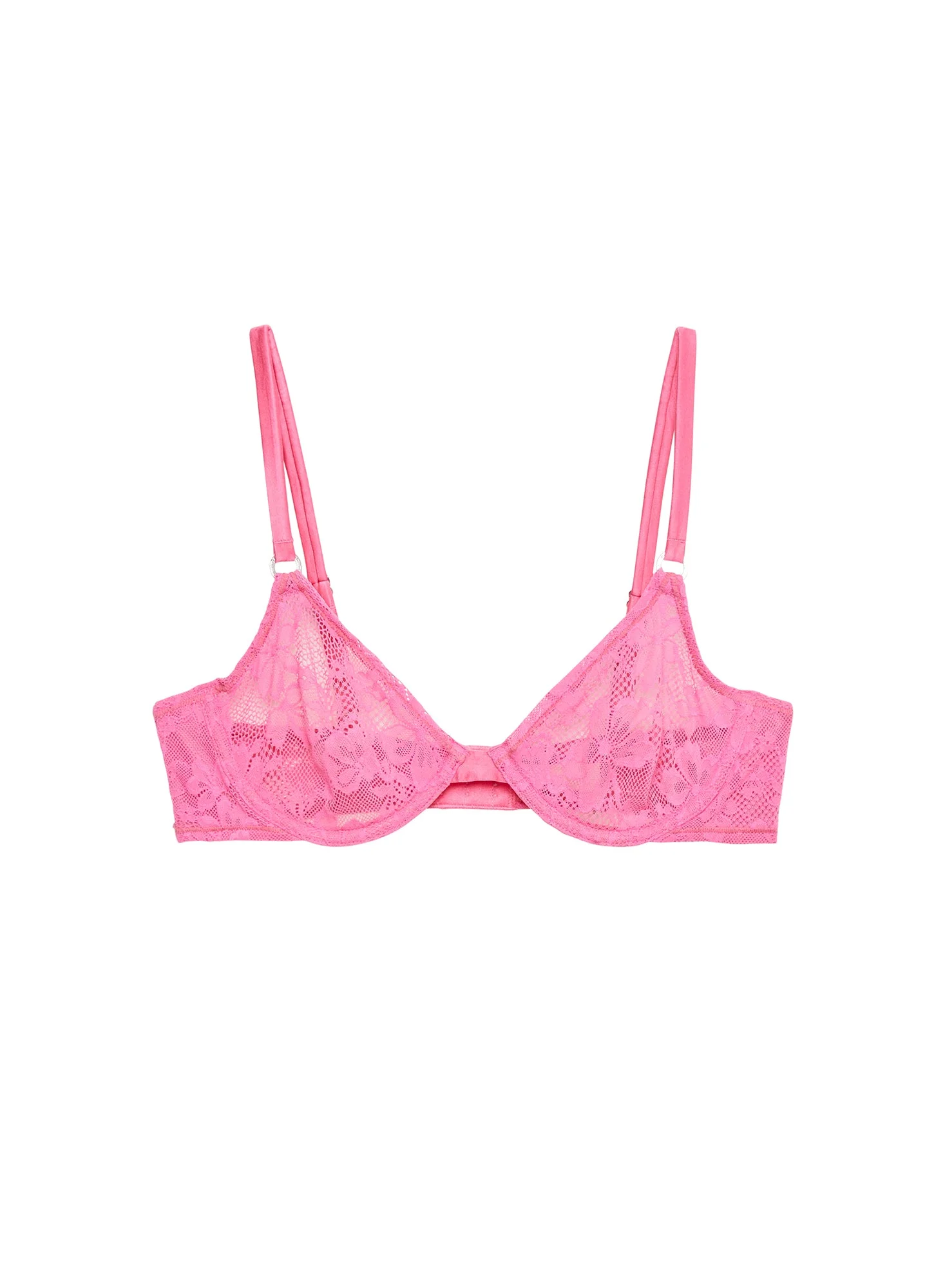 Le Stretch Lace Demi Bra - 1