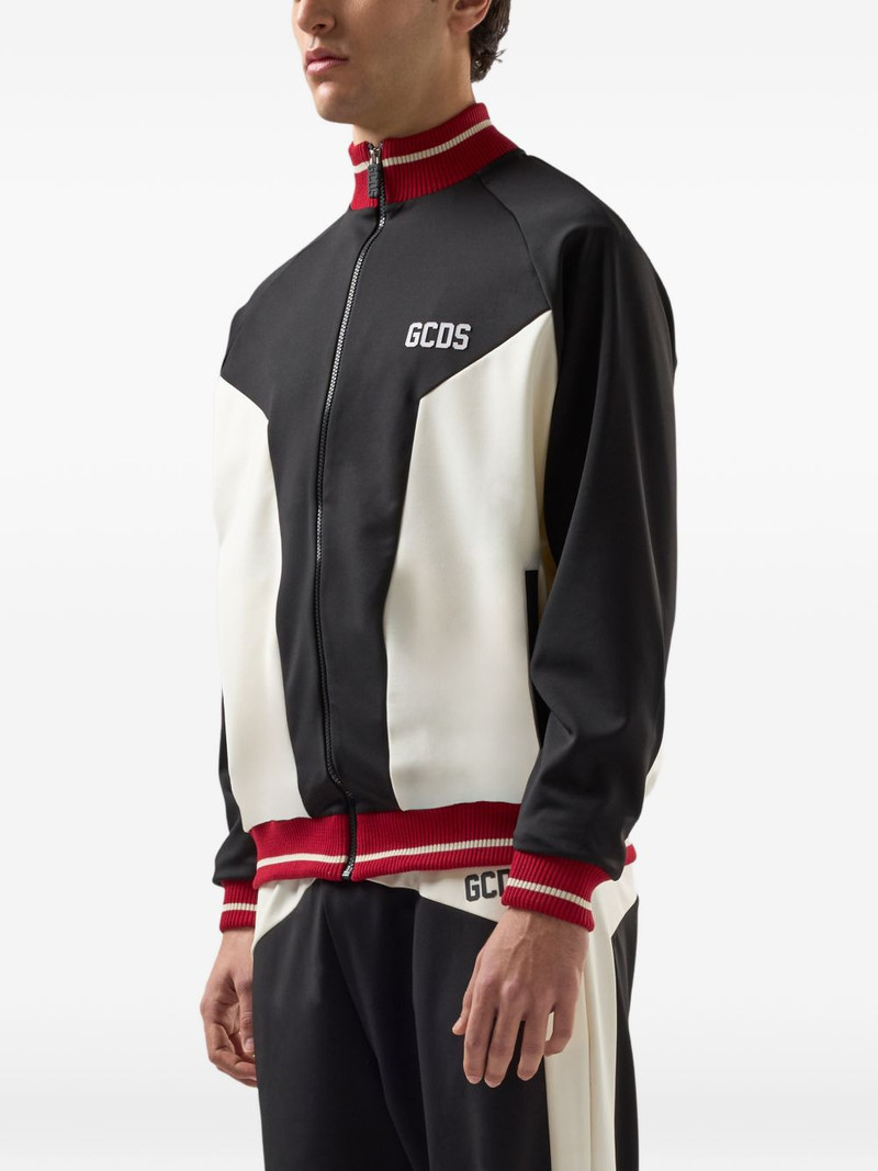 two-tone zip-up jacket 4