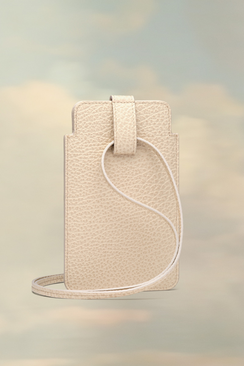 Maison Margiela Leather phone pouch outlook
