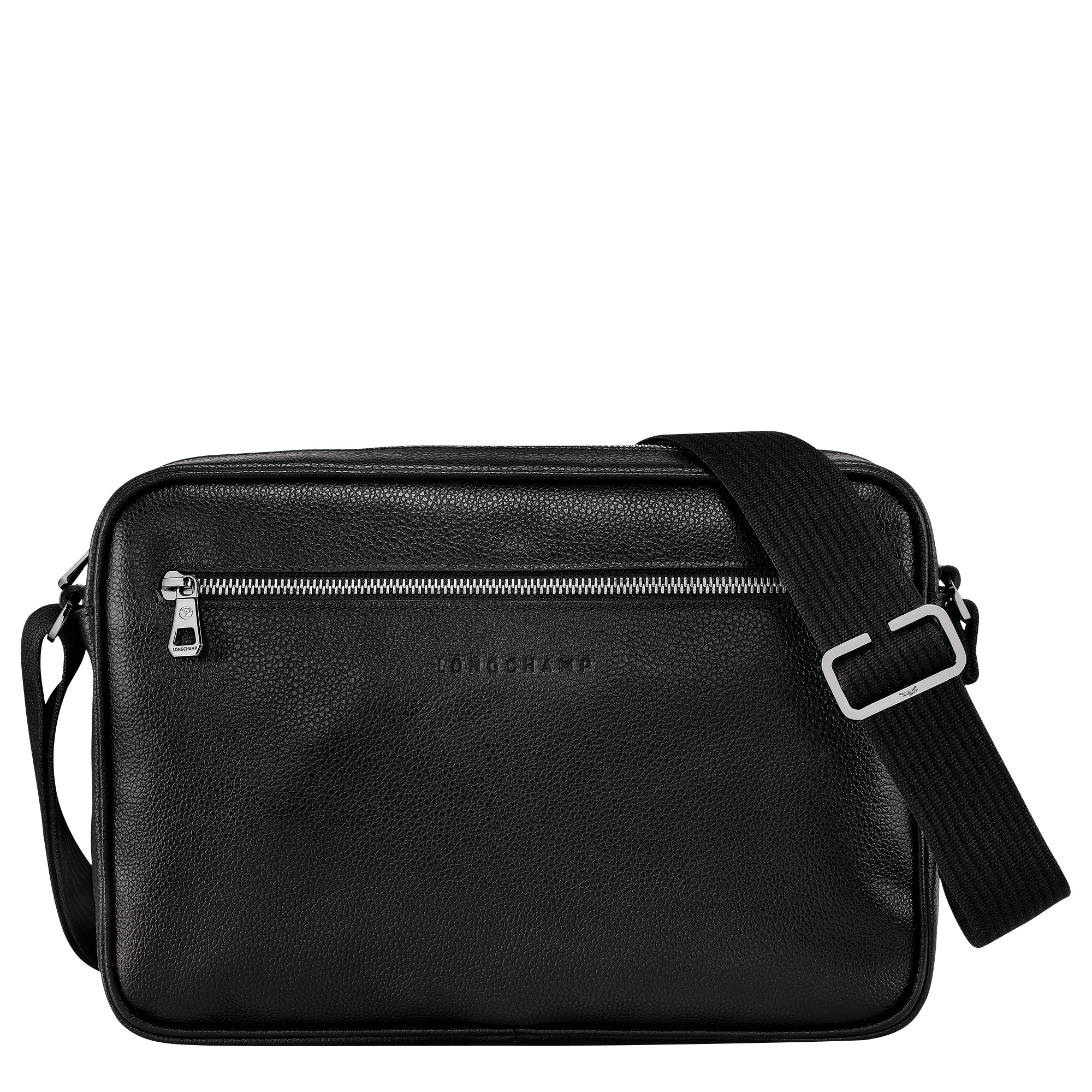 Le Foulonné M Camera bag Black - Leather - 1