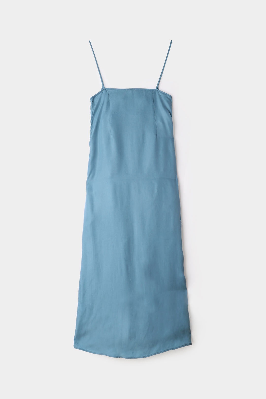 STRAP DRESS / slate blue - 3